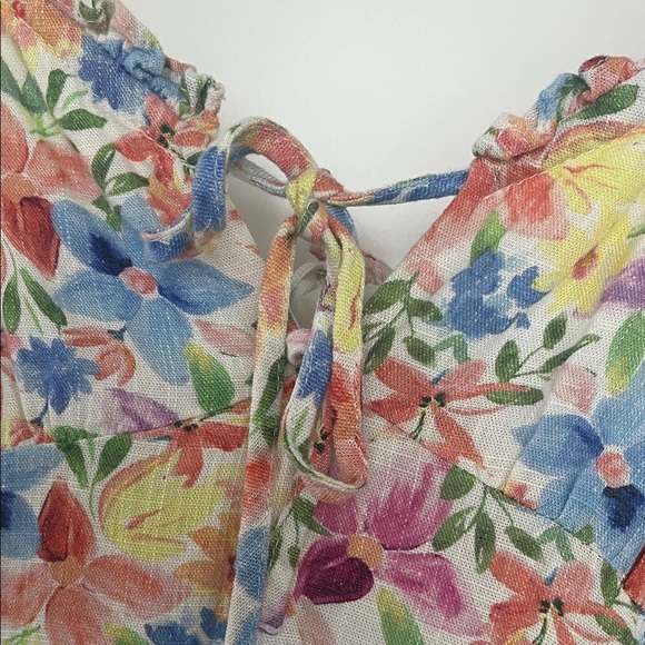 twik floral Multicolor Spaghetti Strap Dress - Picture 6 of 16